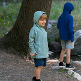 Lil’ Squak – Kids’ Grid Fleece Mid-Layer Hoodie