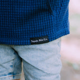 Lil’ Squak – Kids’ Grid Fleece Mid-Layer Hoodie