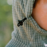 Lil’ Squak – Kids’ Grid Fleece Mid-Layer Hoodie