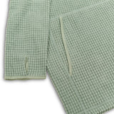 Sleeve of grid fleece hoodie from Squak Mountain Co.