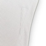Pocket on uintah mist womens grid fleece outdoor hoodie from Squak Mountain Co.