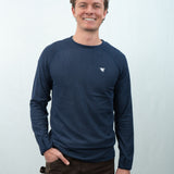 Men’s Dawn – Grid Fleece Mid-Layer Crewneck