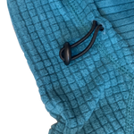 Adjustable hood toggle for kids outdoor grid fleece hoodie from Squak Mountain Co.