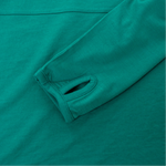 Men's Woolie Chelan Teal Merino Wool Hoodie 