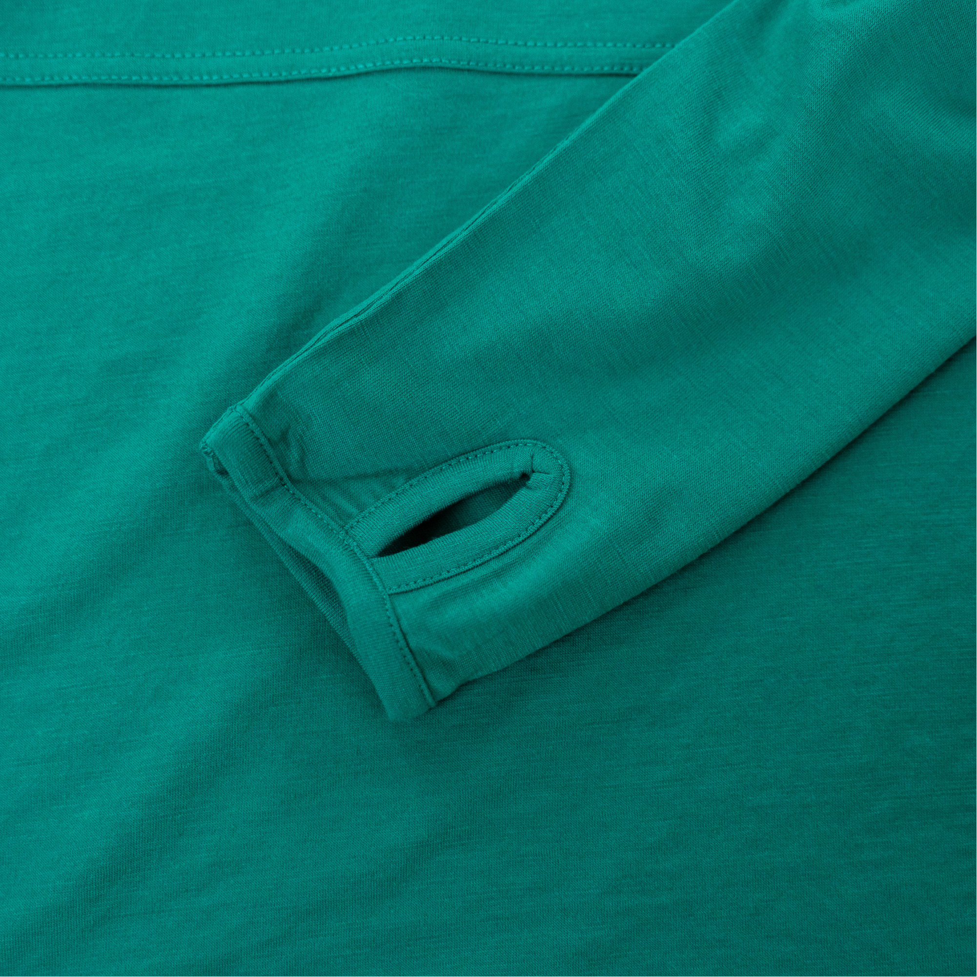 Men's Woolie Chelan Teal Merino Wool Hoodie 