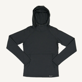 Women's Woolie Flint Steel Merino Wool Hoodie 