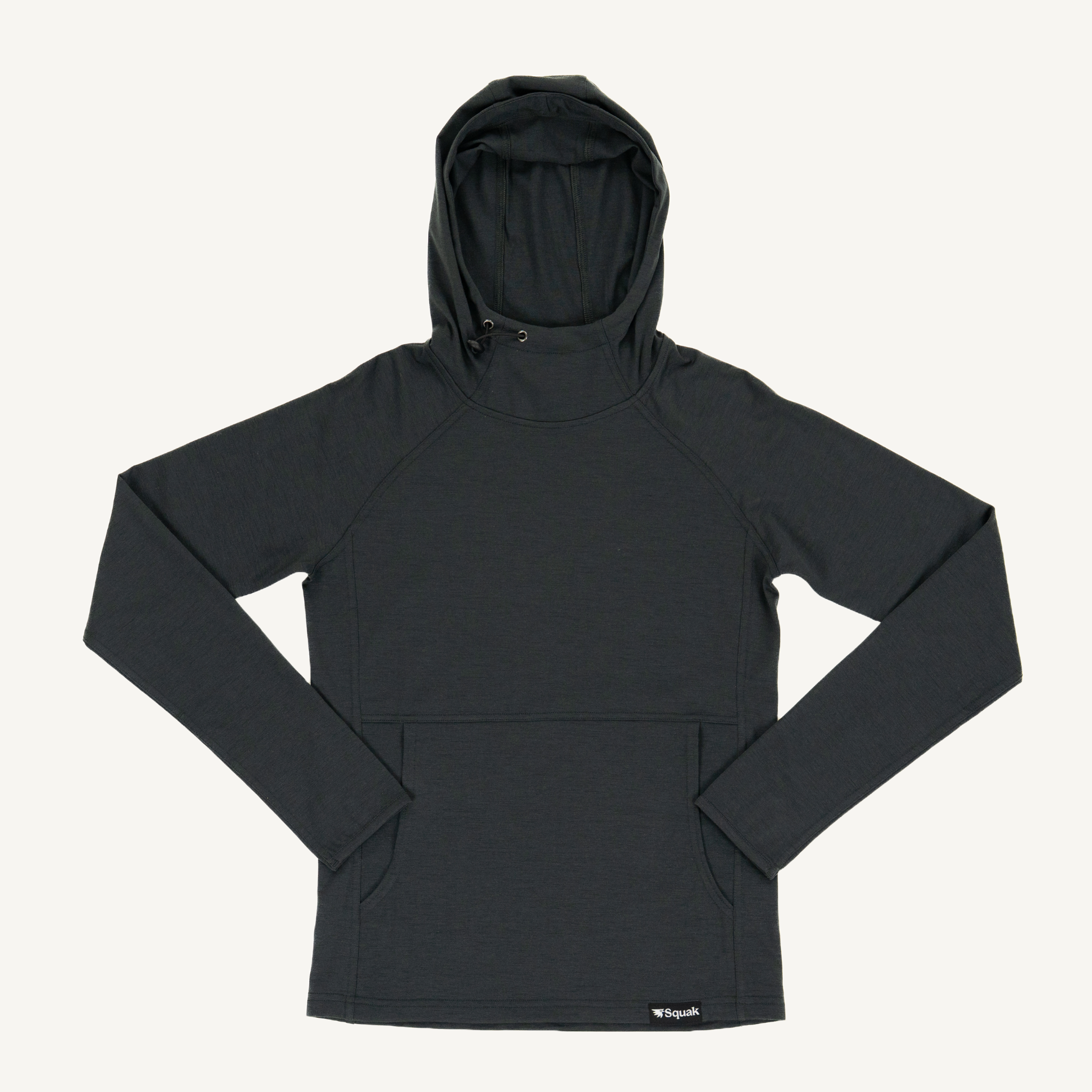 Women's Woolie Flint Steel Merino Wool Hoodie 