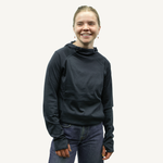 Women's Woolie Flint Steel Merino Wool Hoodie 