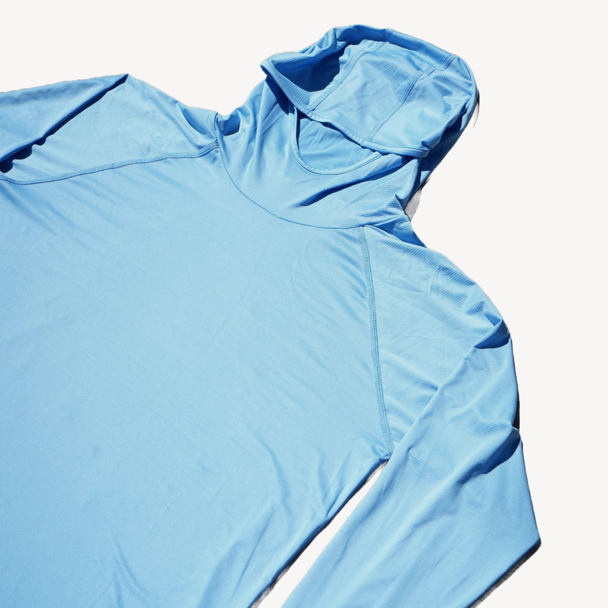 men's sun hoodie bonneville blue