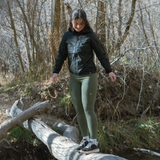 Women's RTP Wind Shell Midnight Black Lifestyle