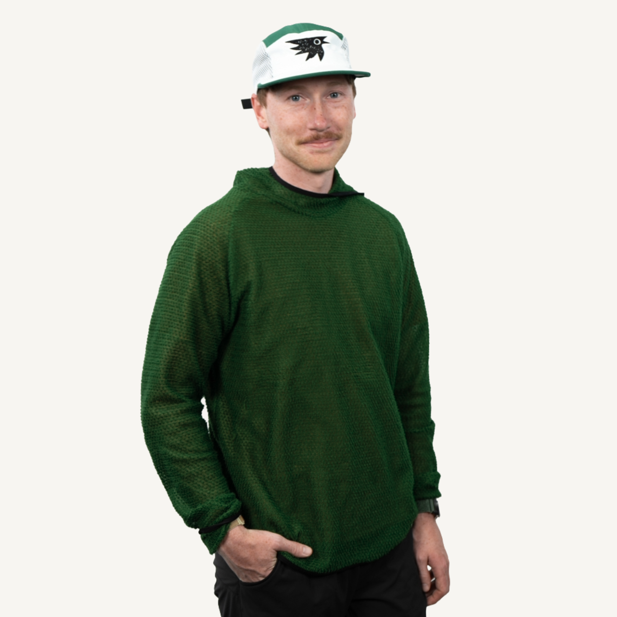 Men's Forest Green 90 Alpha Direct Hoodie