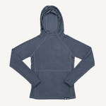 Women's Puget Grey Grid Fleece Hoodie