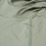 women's sun hoodie lichen green