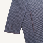 Women's Puget Grey Grid Fleece Hoodie