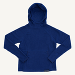 Lil' Squak Northwest Navy Grid Fleece Hoodie