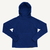 Lil' Squak Northwest Navy Grid Fleece Hoodie