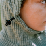 Lil’ Squak – Kids’ Grid Fleece Mid-Layer Hoodie