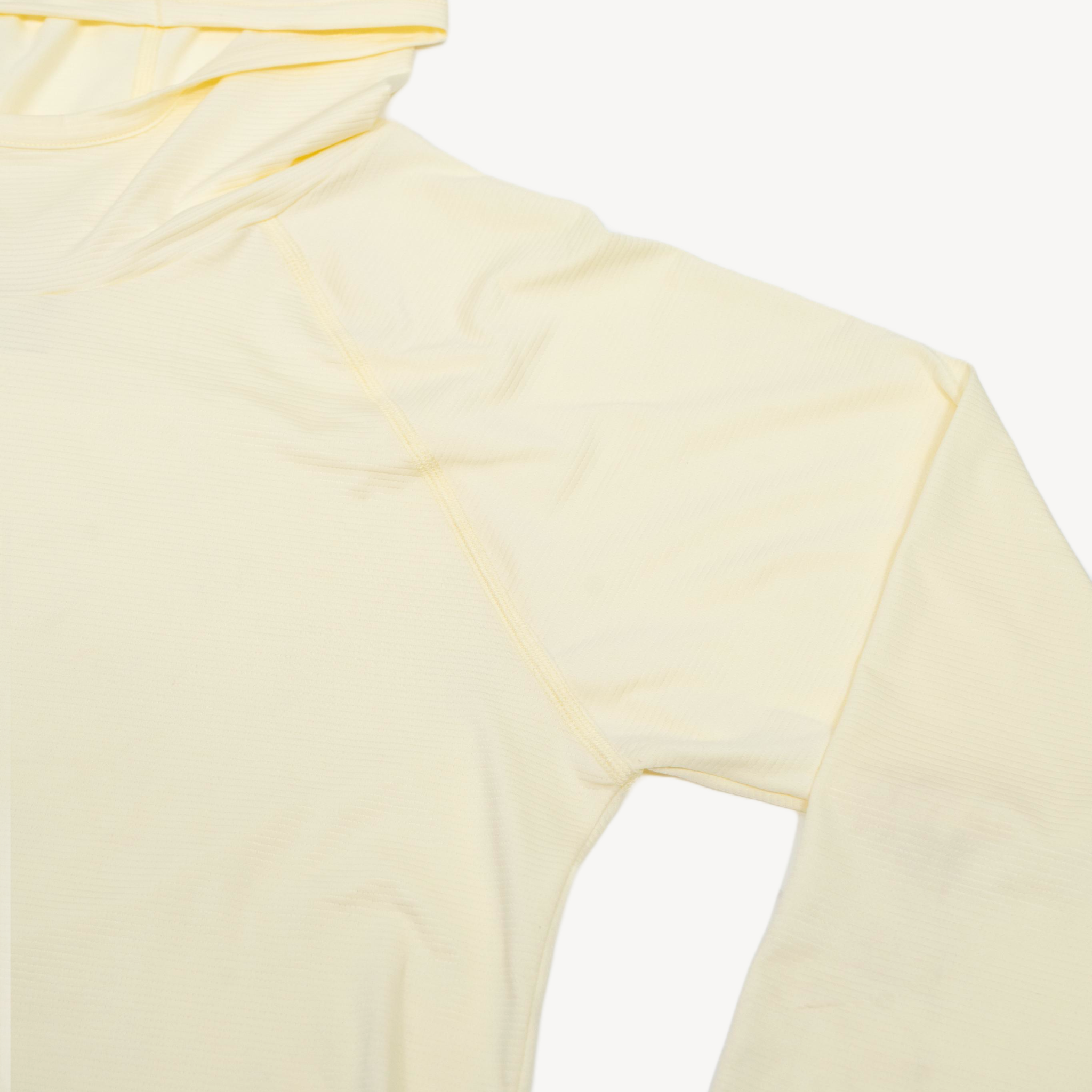women's sun hoodie mellow yellow