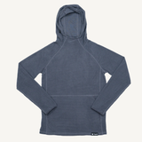 Men's Puget Grey Grid Fleece Hoodie