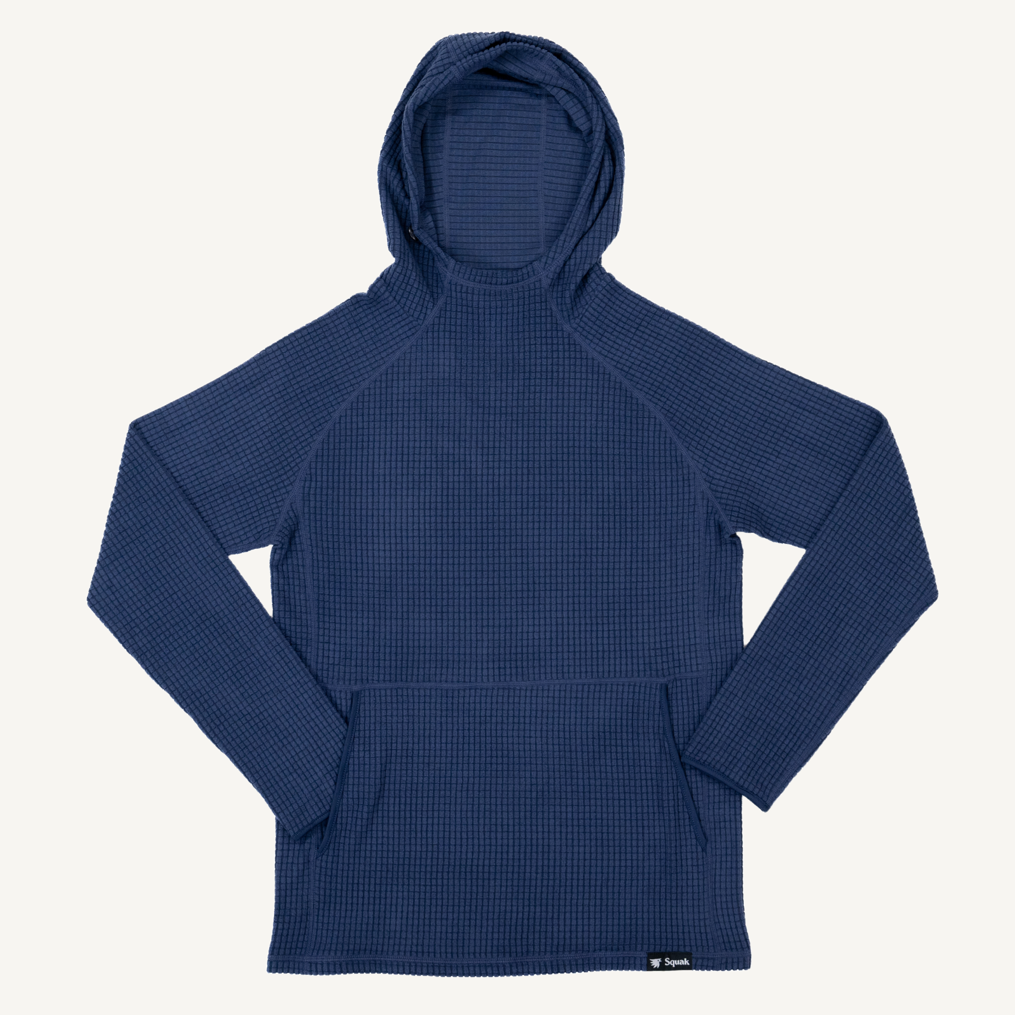 Men's Classic Squak – Grid Fleece Mid-Layer Hoodie Men's Classic Squak – Grid Fleece Mid-Layer Hoodie