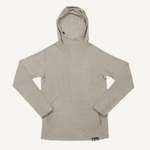 Men's Buck Beige Grid Fleece Hoodie