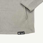 Men's Buck Beige Grid Fleece Hoodie