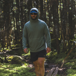 Men's Grid Fleece Lifestyle Sage Green