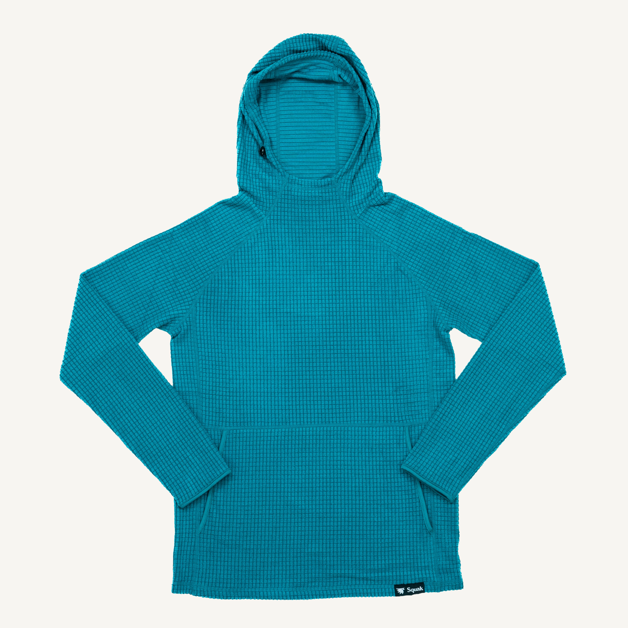 Men's Bulitt Blue Grid Fleece Hoodie
