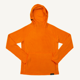 Men's Tiger Orange Grid Fleece Hoodie