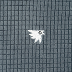 Men's Dawn Puget Grey Grid Fleece Crewneck