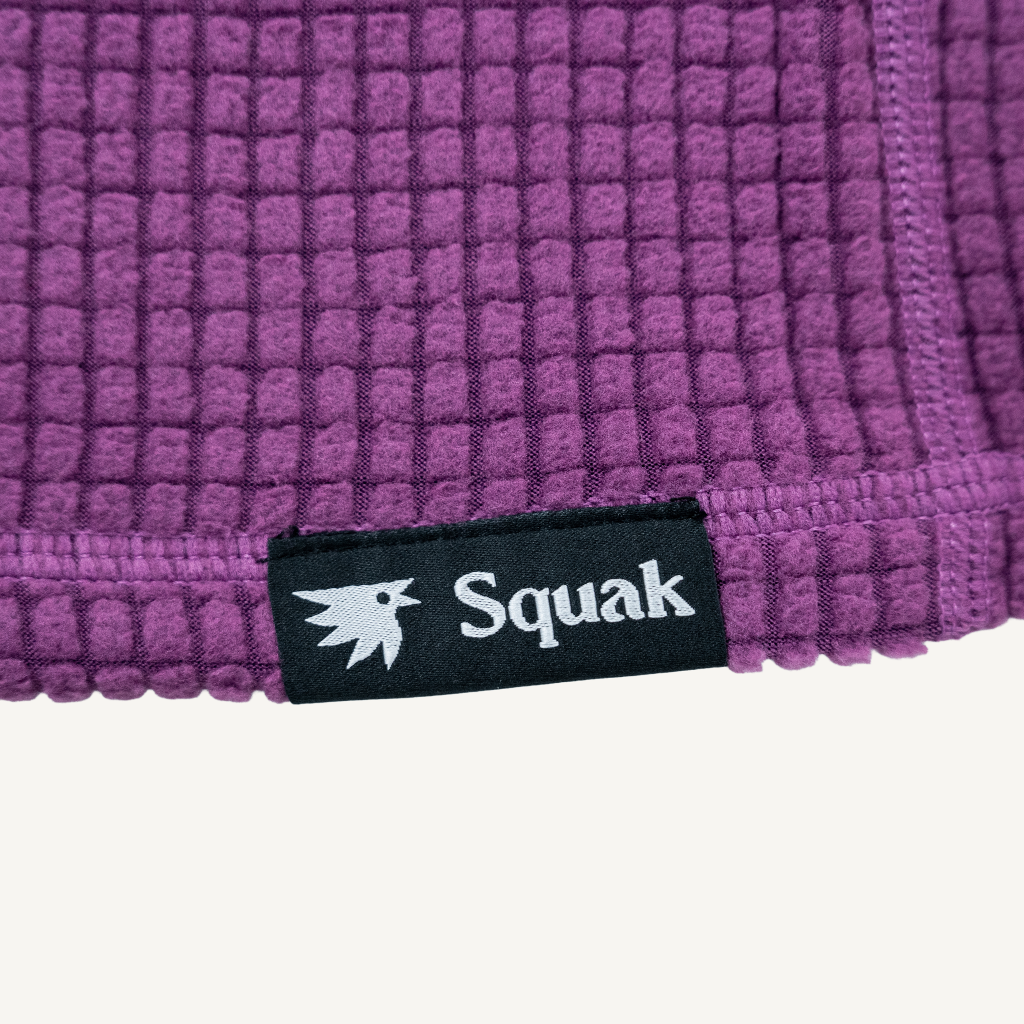 Women's Payette Purple Grid Fleece Hoodie