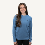 Women's Sawtooth Sky Grid Fleece Crewneck
