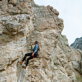 Women's Sawtooth Sky Grid Fleece Crewneck Lifestyle