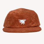Canyon Amber grid fleece 5 panel hat 