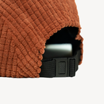 Canyon Amber grid fleece 5 panel hat 