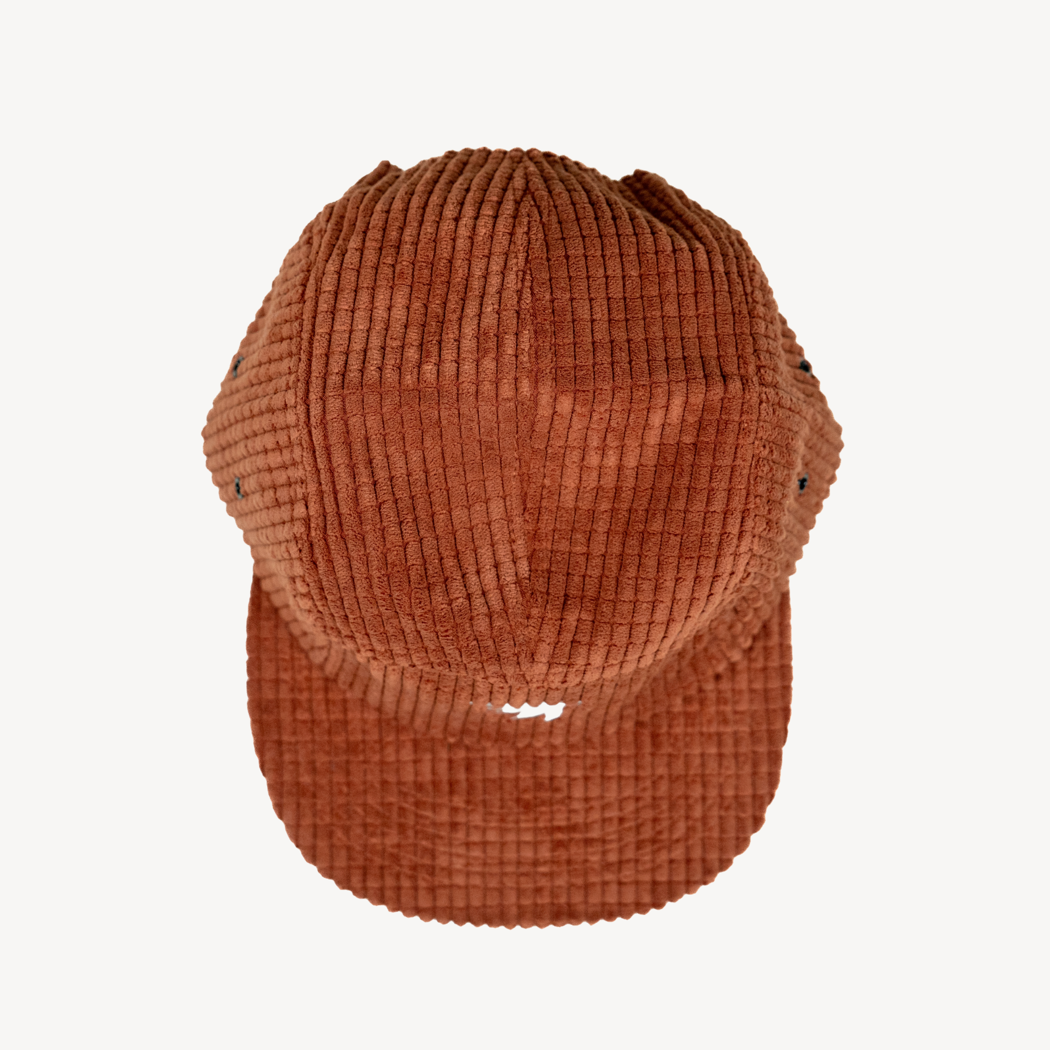 Canyon Amber grid fleece 5 panel hat 