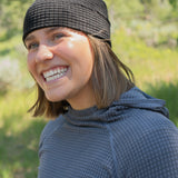 Unisex Grid Fleece Beanie