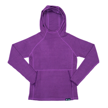 The Squak Women's Fleece Mid-Layer Grid Hoodie