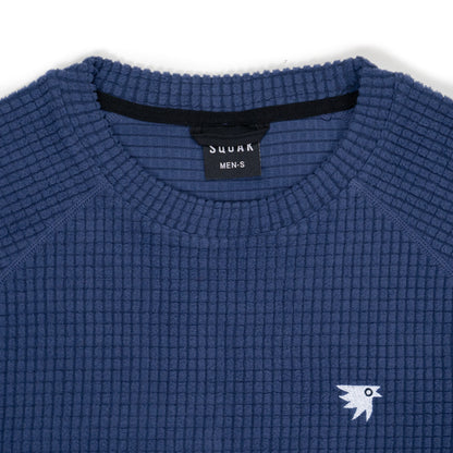 The Dawn Men's Crewneck Grid Fleece