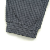 women's puget grey grid fleece joggers