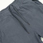 women's puget grey grid fleece joggers