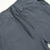 women's puget grey grid fleece joggers