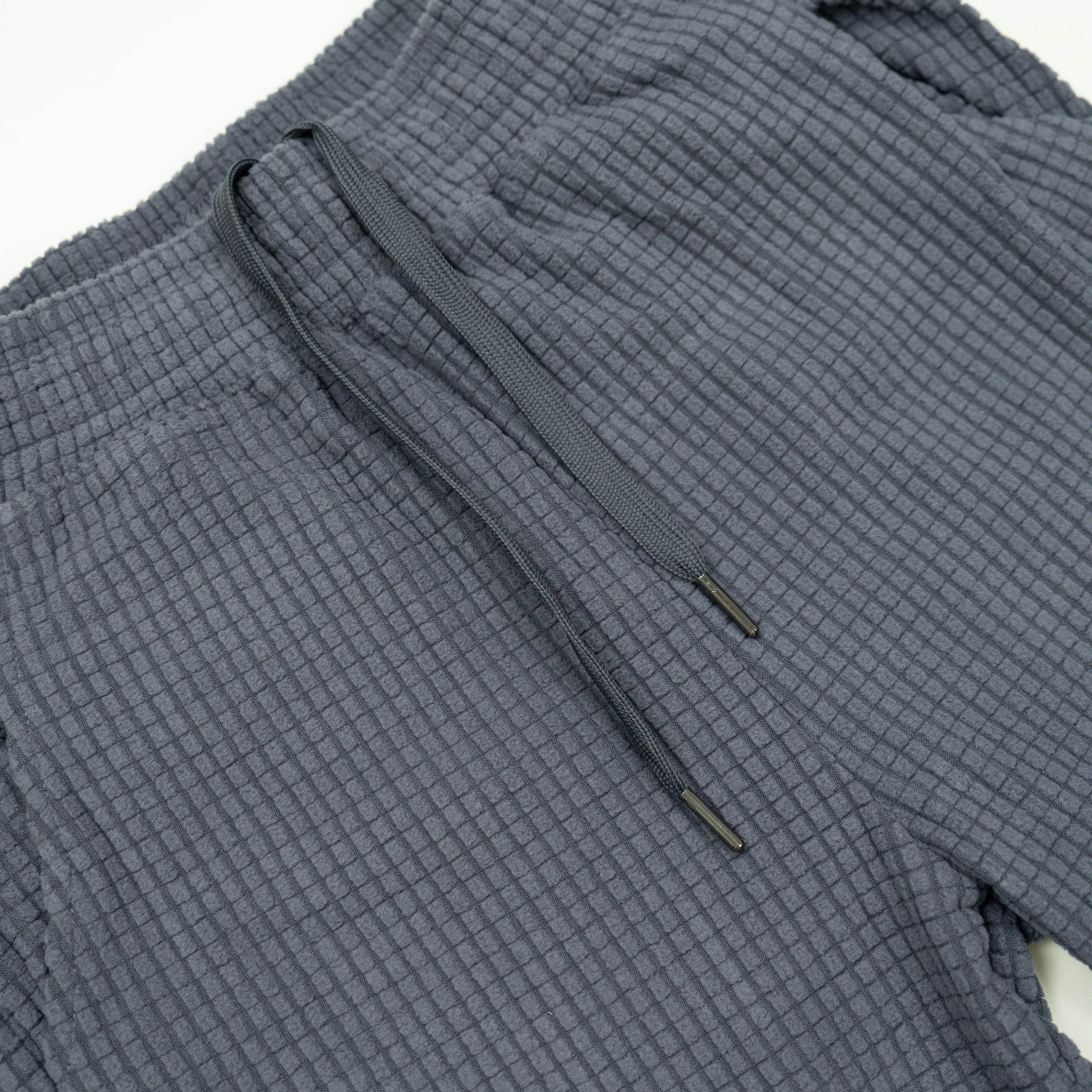 women's puget grey grid fleece joggers