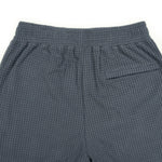 Men's puget grey grid fleece joggers
