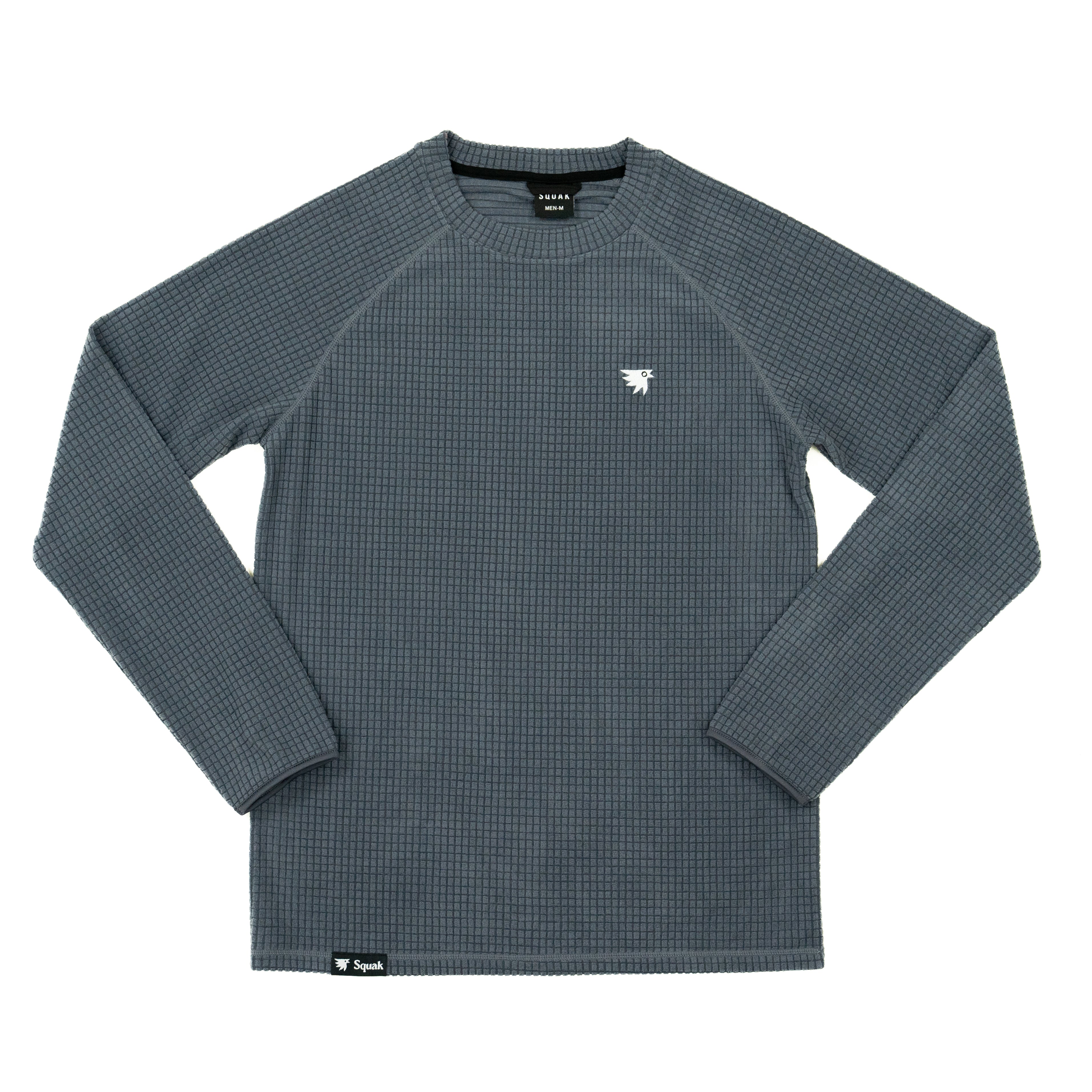 Men’s Dawn – Grid Fleece Mid-Layer Crewneck