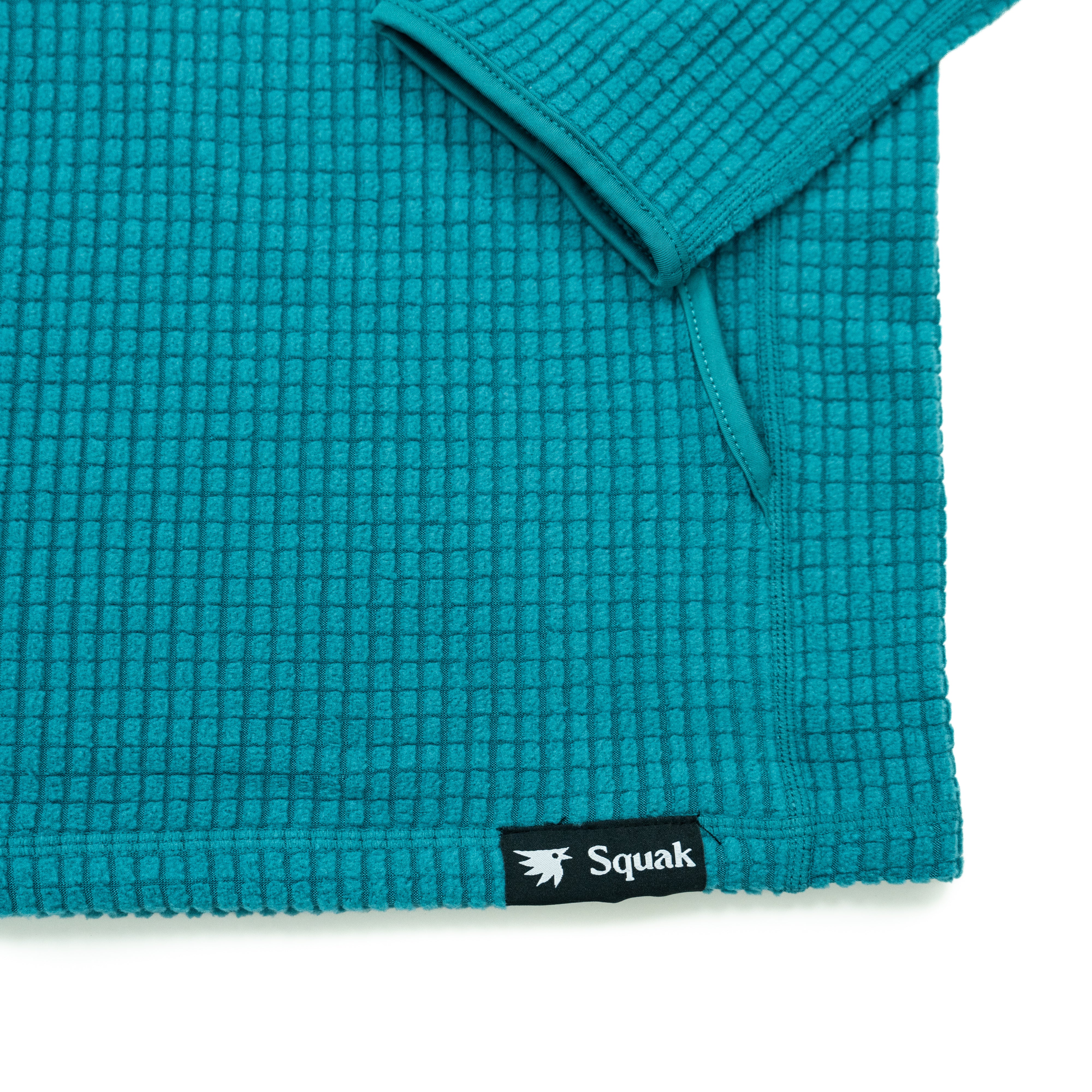 Men's Bullitt Blue Classic Grid Fleece Hoodie