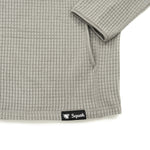 Women's Buck Beige Grid Fleece Hoodie