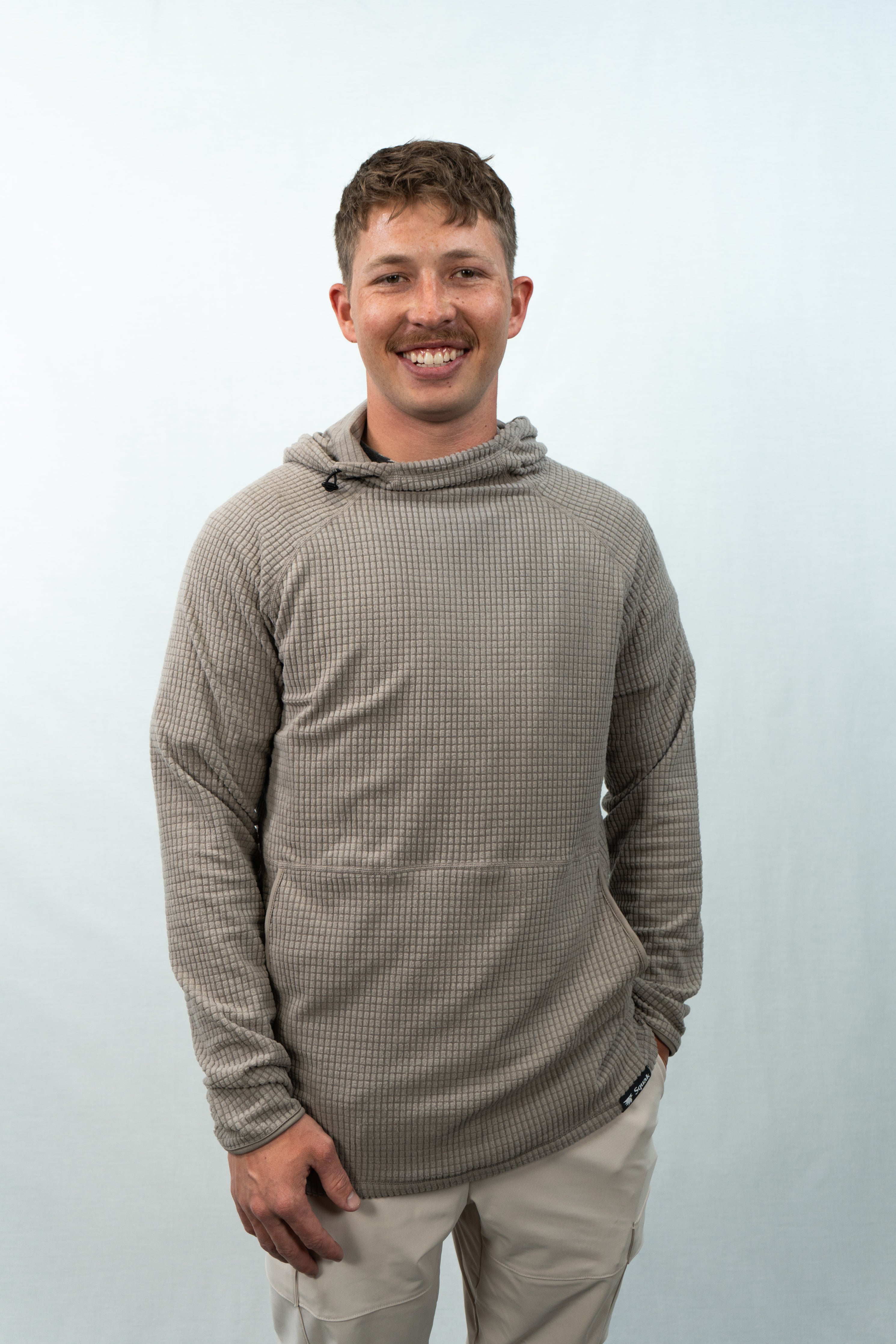 Men’s Classic Squak – Grid Fleece Mid-Layer Hoodie