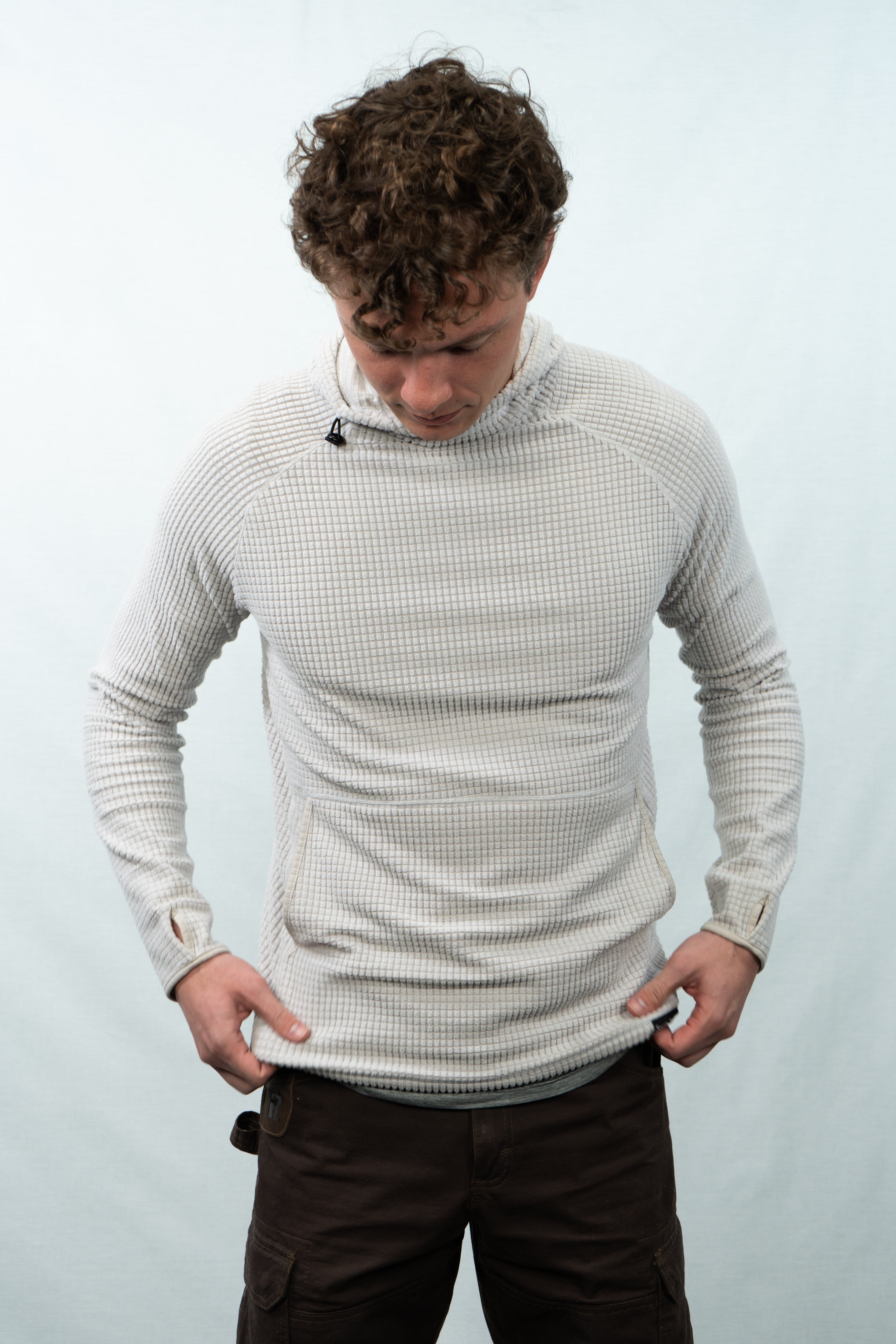 Men’s Classic Squak – Grid Fleece Mid-Layer Hoodie