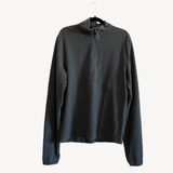 Men's 1/2 Zip Hexagon Fleece Grey Large: Garage Sale